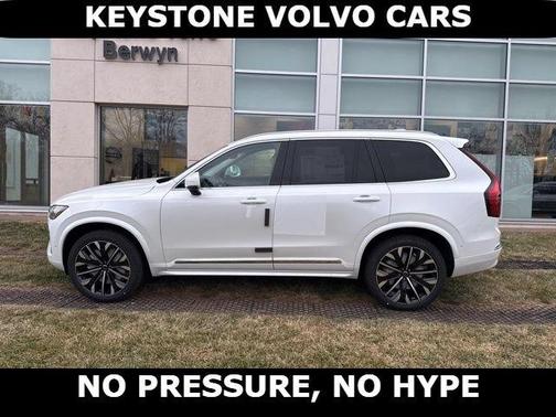 Crystal White 2026 Volvo XC90 B6 Ultra 7-Seater