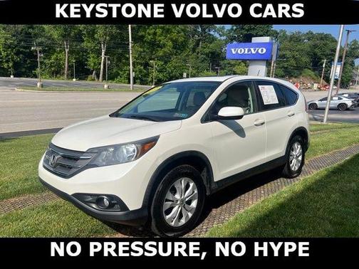 White Diamond Pearl 2013 Honda CR-V EX