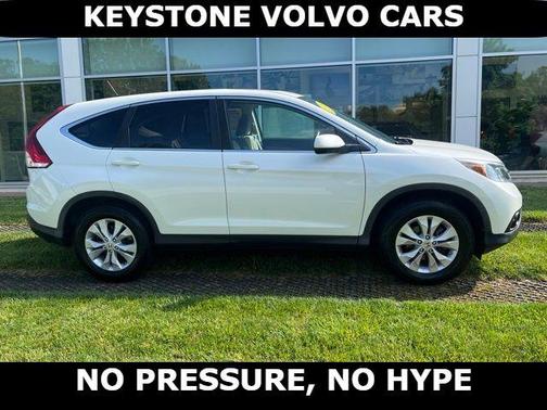 White Diamond Pearl 2013 Honda CR-V EX