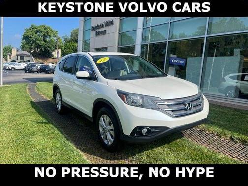 White Diamond Pearl 2013 Honda CR-V EX