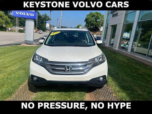 White Diamond Pearl 2013 Honda CR-V EX