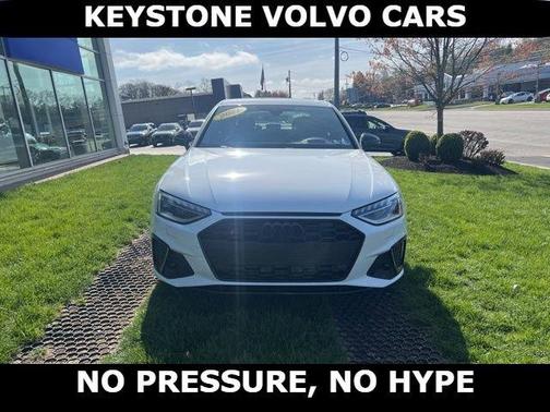 Glacier White Metallic 2021 Audi S4 3.0T Prestige