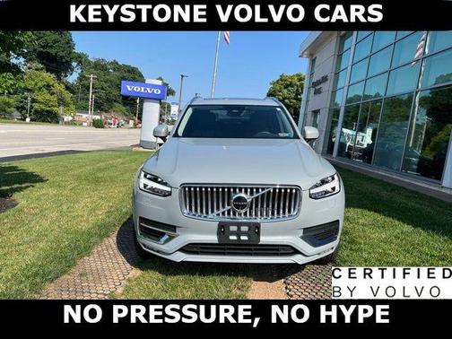 Vapour Grey 2024 Volvo XC90 B6 Plus Bright Theme 7-Seater