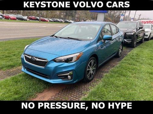 Island Blue Pearl 2019 Subaru Impreza 2.0i Limited