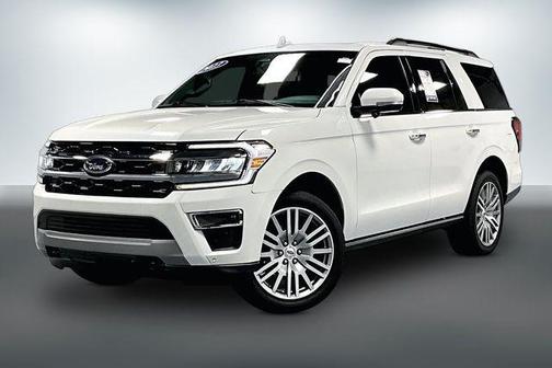 Star White Metallic Tri-Coat 2023 Ford Expedition Limited