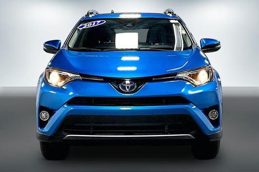 Electric Storm Blue 2017 Toyota RAV4 Hybrid XLE