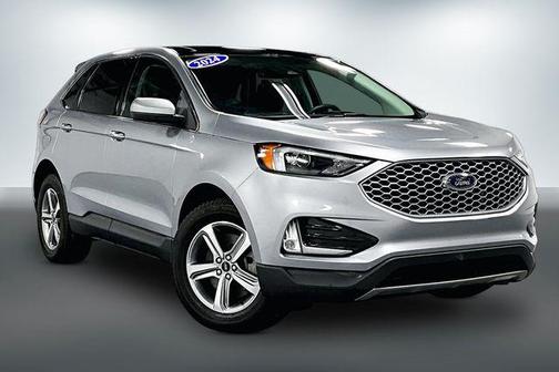 Iconic Silver Metallic 2024 Ford Edge SEL