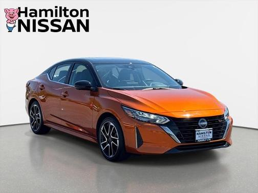 Orange 2025 Nissan Sentra SR