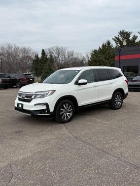 White Diamond Pearl 2019 Honda Pilot EX-L