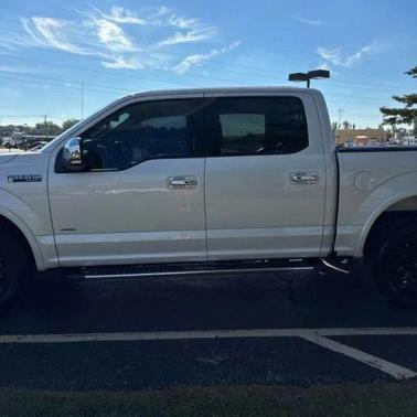 White 2017 Ford F-150 Lariat