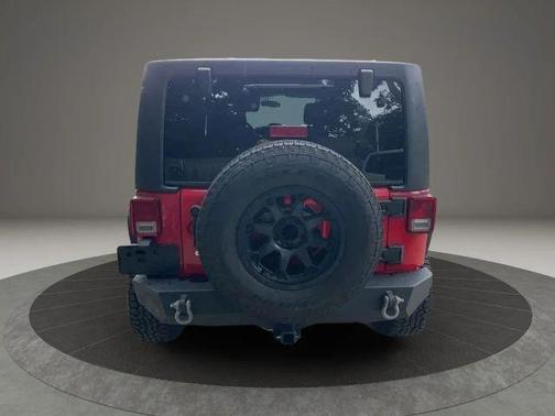 Red 2013 Jeep Wrangler Unlimited Sport
