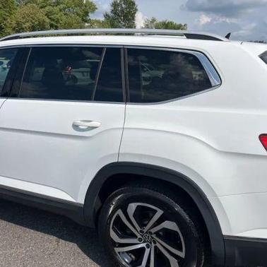 Pure White 2021 Volkswagen Atlas 3.6 V6 SEL Premium