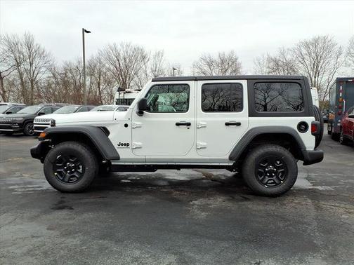 Bright White Clearcoat 2026 Jeep Wrangler Sport