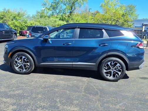 Vesta Blue 2025 Kia Sportage Hybrid EX