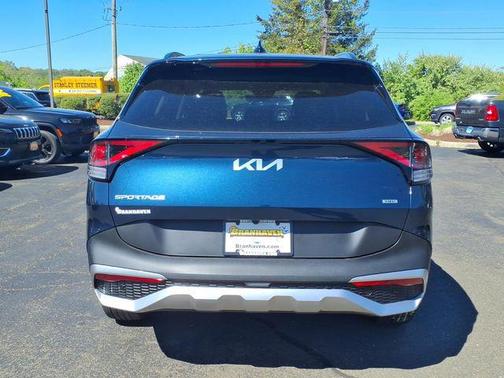 Vesta Blue 2025 Kia Sportage Hybrid EX