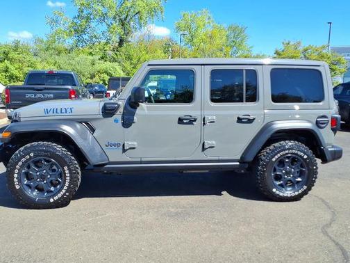 Sting-Gray Clearcoat 2023 Jeep Wrangler 4xe Willys