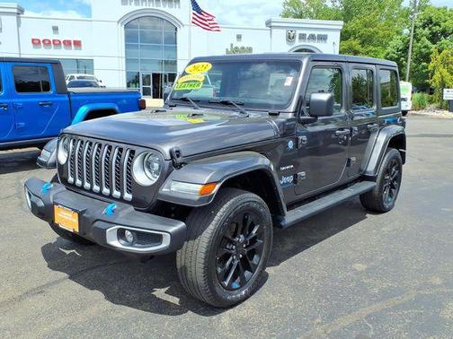 Granite Crystal Metallic Clearcoat 2023 Jeep Wrangler 4xe Sahara