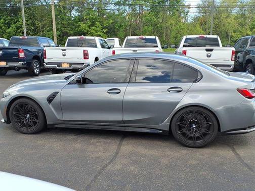 Skyscraper Gray Metallic 2024 BMW M3 Competition
