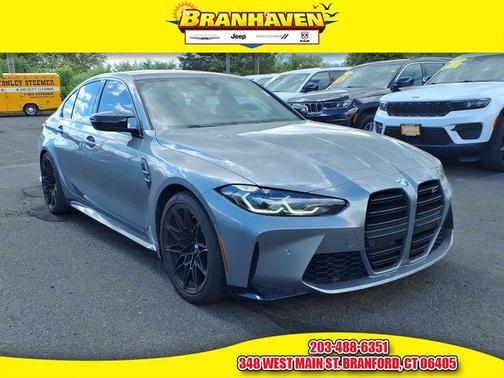 Skyscraper Gray Metallic 2024 BMW M3 Competition