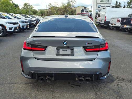 Skyscraper Gray Metallic 2024 BMW M3 Competition