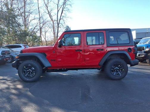 Firecracker Red Clearcoat 2026 Jeep Wrangler Sport