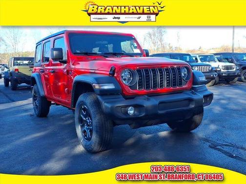 Firecracker Red Clearcoat 2026 Jeep Wrangler Sport
