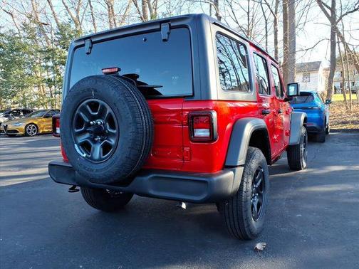 Firecracker Red Clearcoat 2026 Jeep Wrangler Sport