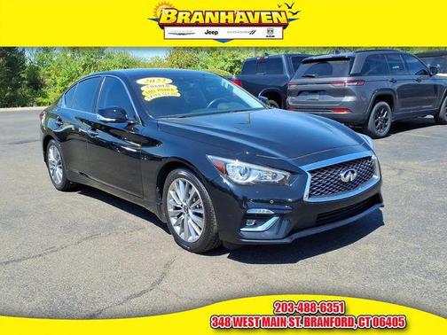 Black Obsidian 2022 INFINITI Q50 Base
