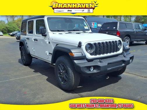 Bright White Clearcoat 2026 Jeep Wrangler Sport S