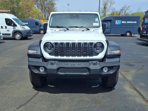 Bright White Clearcoat 2026 Jeep Wrangler Sport S