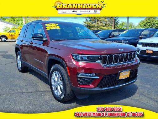 Velvet Red Pearlcoat 2023 Jeep Grand Cherokee Limited
