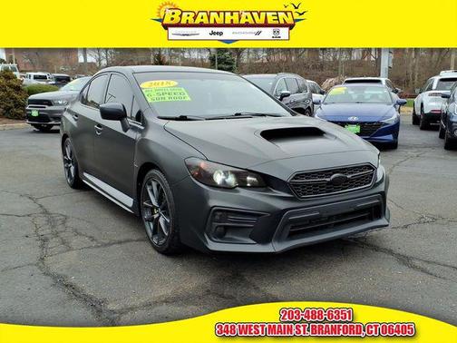 Dark Gray Metallic 2018 Subaru WRX Premium