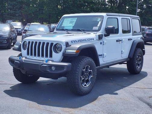 Bright White Clearcoat 2023 Jeep Wrangler 4xe Rubicon