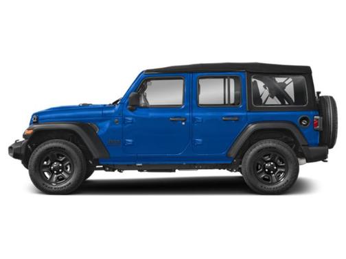 Hydro Blue Pearl Coat 2025 Jeep Wrangler Sahara