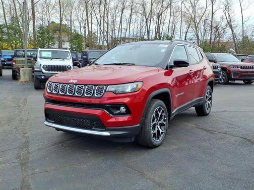 Red Hot Pearlcoat 2026 Jeep Compass Limited