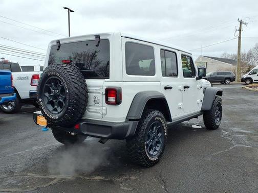 Bright White Clearcoat 2023 Jeep Wrangler 4xe Willys