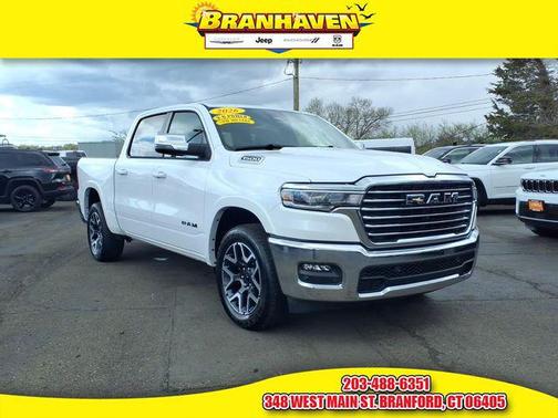 Bright White Clearcoat 2026 RAM 1500 Laramie