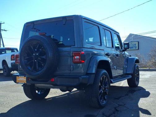 Sting-Gray Clearcoat 2023 Jeep Wrangler 4xe Sahara