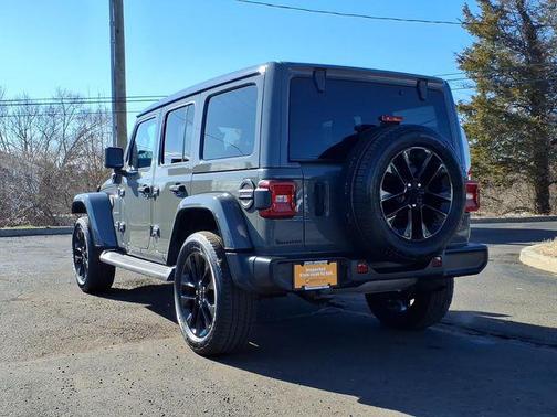 Sting-Gray Clearcoat 2023 Jeep Wrangler 4xe Sahara