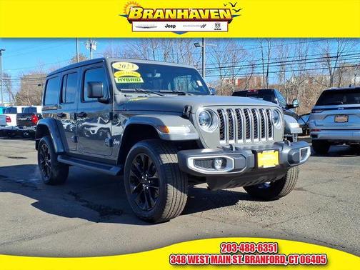 Sting-Gray Clearcoat 2023 Jeep Wrangler 4xe Sahara