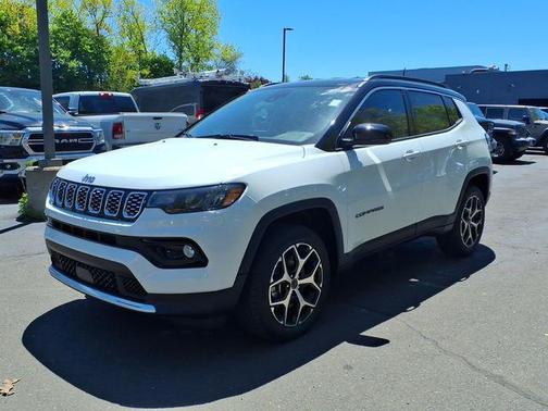 Bright White Clearcoat 2026 Jeep Compass Limited