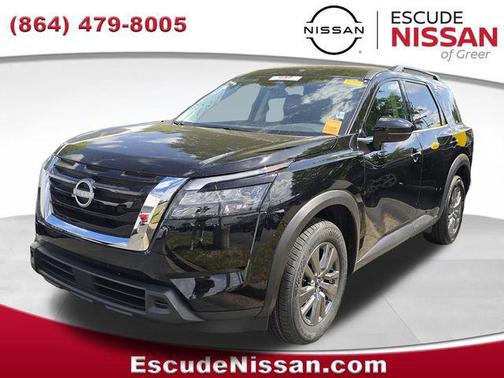 Super Black 2025 Nissan Pathfinder SV 4WD