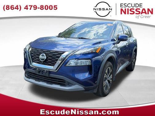 Caspian Blue Metallic 2021 Nissan Rogue SV