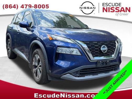 Caspian Blue Metallic 2021 Nissan Rogue SV