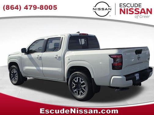 Glacier White 2026 Nissan Frontier SV