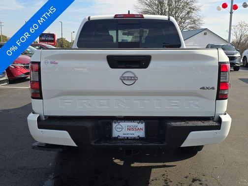 Glacier White 2026 Nissan Frontier SV