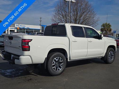Glacier White 2026 Nissan Frontier SV