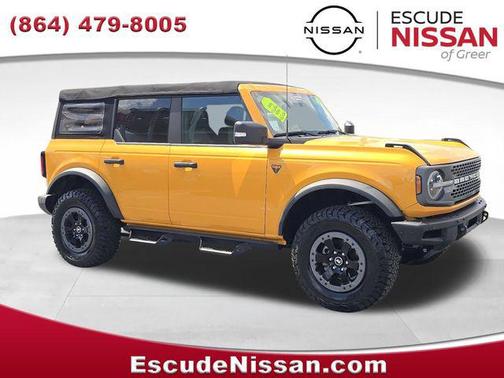 Cyber Orange Metallic Tricoat 2021 Ford Bronco Badlands