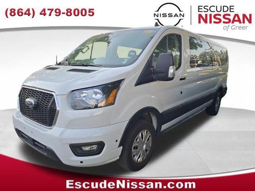 Oxford White 2024 Ford Transit-350 XLT