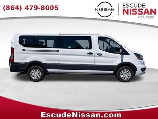 Oxford White 2024 Ford Transit-350 XLT